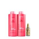 Wella Professionals Invigo Color Brilliance Shampoo+Condicionador 1L+Oil Reflections 100ml