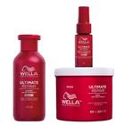 Wella Professionals Ultimate Kit Shampoo + Máscara + Leave-In