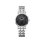 Wenger Women's 'Classic' Swiss Quartz Casu em aço inoxidável