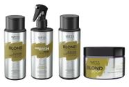 Wess Kit Blond Shampoo + Condicionador + Wish Matizador + Mask