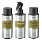 Wess Kit Blond Shampoo + Condicionador + Wish Matizador