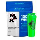 Whey 100% Concentrado Max Titanium Refil 900g + Coqueteleira Dux