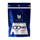 Whey 100% Concentrado Morango Nitra Fuze 960g Refil Under Labz