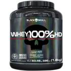 Whey 100% HD Morango Pote 1,8KG - Black Skull