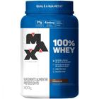 Whey 100% max titanium - chocolate - pote 900g