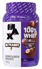 Whey 100% Max Titanium X Dr. Peanut 900g Sabor Avelã