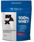 Whey 100% Protein Refil de 900 g Sabor Morango-Max Titanium