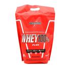 Whey 100% pure integralmedica - morango - refil 907g