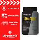 Whey 100% Pure Whey Probiótica Pote 900g Sabor Baunilha Suplemento Alimentar - PROBIOTICA