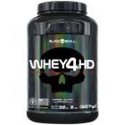 Whey 4HD 907g pote - BLACK SKULL