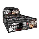 Whey Bar Gourmet Barra de Proteína Black Skull Caixa C/12 un