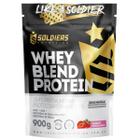 Whey Blend Protein Concentrado e Isolado (Morango) - 900g - Soldiers Nutrition