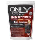 Whey Concentrado Isolado Hidrolisado 3W 2Kg Onlypro Baunilha