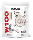 Whey Concentrado W100 Creme Coco Premium Refil 900g Nutrata