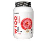 Whey Concentrado W100 Nutrata Milkshake de Morango 900g