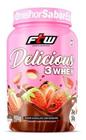 Whey Delicious 3whey Chocolate Com Morango 900g Ftw