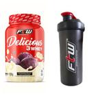 Whey Delicious Ftw 900G Banana Com Açaí + Coqueteleira 600Ml