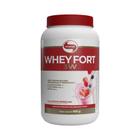 Whey Fort 3W (900g) Frutas Vermelhas Vitafor