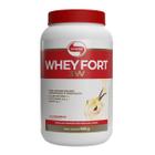 Whey Fort 3W - Proteína Isolada, Concentrada e Hidrolisada - Sabor Baunilha - 900g Vitafor