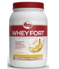 Whey Fort Vitafor 900g Whey Protein Isolado e Concentrado L-Glutamina 4g Bcaa 5,5g