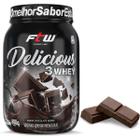 Whey Ftw Delicious Isolado Concentrado 3W Chocolate Negro