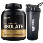 Whey Gold Standard Chocolate 5lb c/ Coqueteleira Optimum - Optimum Nutrition