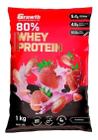 Whey Growth Concentrado 80% Protein Supplements 1Kg Sabores