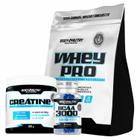 Whey Pro Importado 900g + Creatina 100% Pura + Bcaa Concentrado - Body Nutry