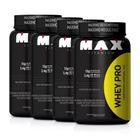 Whey Pro Morango 1kg - 4 Unidades - Max Titanium