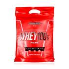 Whey Protein 100% Pure Refil 907g - Integralmedica - Morango
