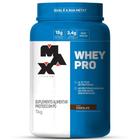 Whey Protein 1kg - Max Titanium - Proteína Concentrada - Massa Muscular