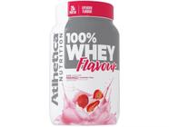 Whey Protein Concentrado Atlhetica Nutrition - Flavour Morango 900g sem Açúcar