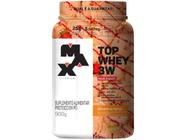 Whey Protein Concentrado Isolado Hidrolisado - Max Titanium Top Whey 3W 900g Sorvete de Frutas