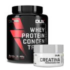 Whey protein concentrado - pote 450g + creatina monohidratada 100g