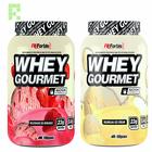 Whey Protein Gourmet BAUNILHA ICE CREAM e MILKSHAKE DE MORANGO FN Forbis 907G POTE KIT COM 2