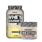 Whey Protein Gourmet Pote 907g + Creatina Power Explosion 300g - FN Forbis