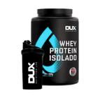 Whey Protein Isolado Dux Nutrition + Coqueteleira Variada