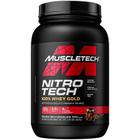 Whey protein nitrotech gold chocolate 921g - muscletech