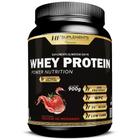 Whey Protein Power Nutrition Morango Hf Suplementos