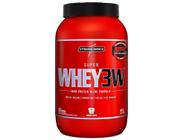 Whey Protein Super Whey 3W Morango 907g - Integralmédica