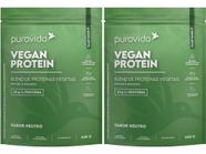 Whey Protein Vegano Neutro 2 X 450g Puravida