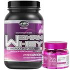 Whey Protein Woman 900G + Suplemento Cabelo Pele E Unha - Unilife