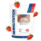 Whey Protein Zero Lactose Newnutrition De Morango 900G