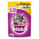 Whiskas sachê filhote frango ao molho 85g