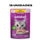 Whiskas Sachê para Gatos Frango ao Molho 85g Caixa com 12 Unidades