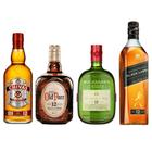 Whisky Escocês + Old Parr + Buchanan's + Black Label