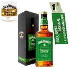 Whisky Jack Daniel's Maçã Original Com Caixa 1000 Ml + Copo Presente