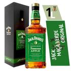 Whisky Jack Daniel's Maçã Original Com Caixa E Selo 1000 Ml