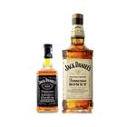 Whisky Jack Daniel's Old No.7 375ml + Honey 1L
