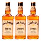 Whisky Jack Daniels Honey Mel 1 Litro Com Caixa 03 Unidades